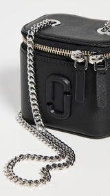 MARC JACOBS The Mini Vanity Bag, Mujer, Black, 1x1x1