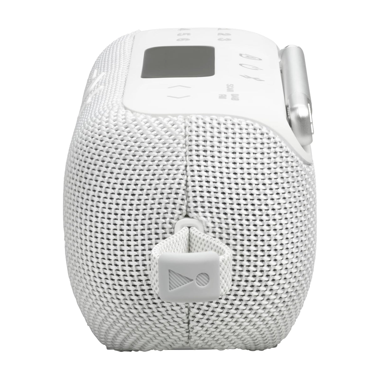 JBL Tuner 3 Radio portátil Dab/Dab+/FM Bluetooth con 6 ajustes, hasta 15 h de autonomía, Resistencia IP68, conexión Multi-Altavoz Auracast, Compatible con la aplicación JBL Portable, Blanco