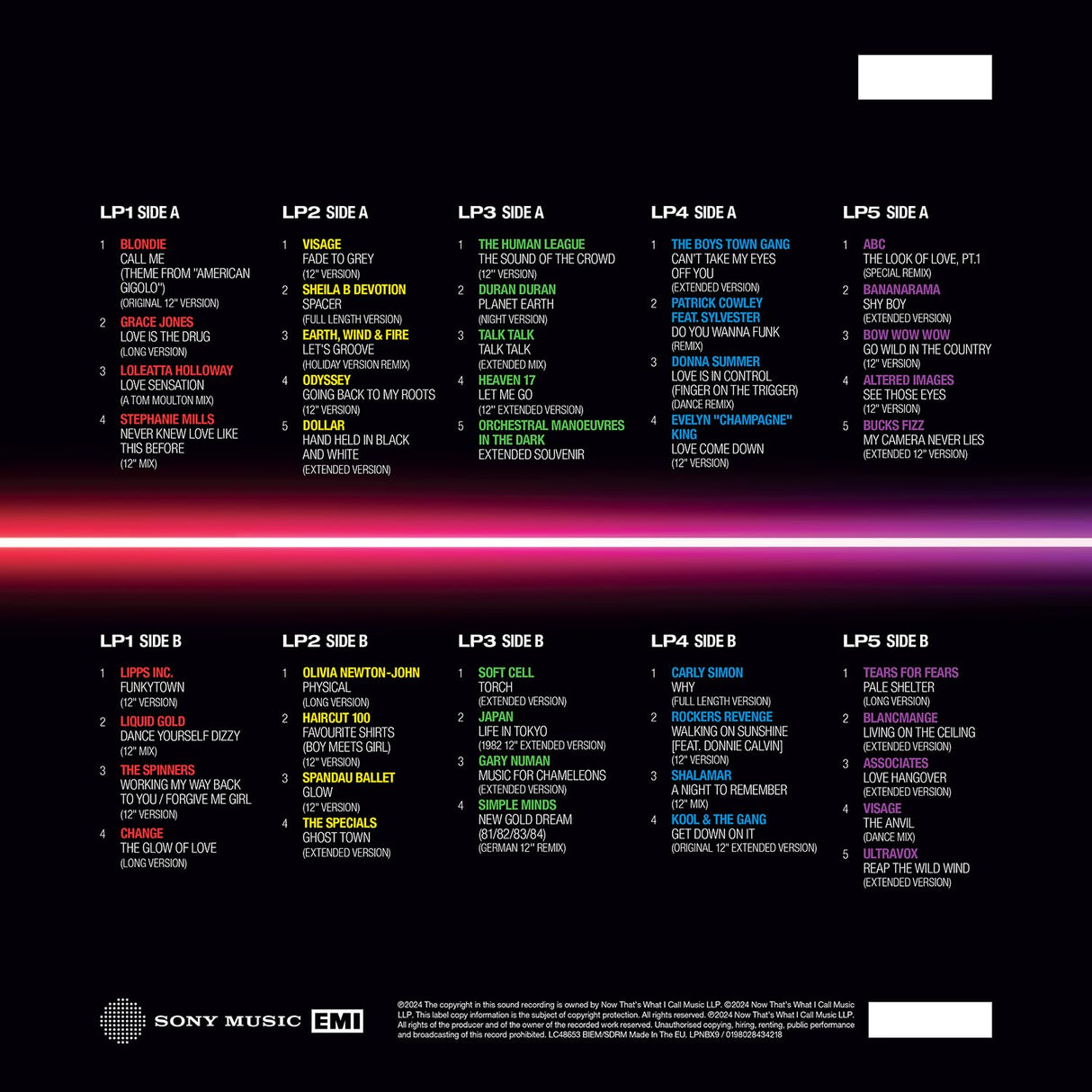 NOW Presents12 80s: Part One 1980-1982 [Vinilo]