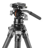 Vanguard Alta Pro 3VLT 235CV12 - Trípode de vídeo Compacto de Carbono, rótula Veo PV-12