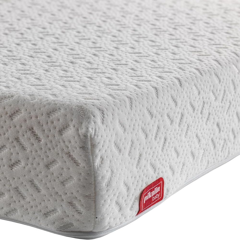 Pikolin Baby - Colchón Cuna 70 x 140 cm Viscoelástico BabyPro Altura 10cm – Hipoalergénico - Funda Extraíble y Lavable - Descanso Seguro y Transpirable