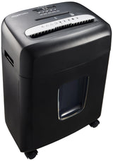 Amazon Basics Trituradora de microcorte 8 hojas capaz de destruir papel CD y tarjetas de crédito, Negro