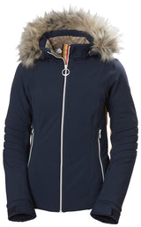 Helly Hansen Cindy - Chaqueta de softshell aislante para mujer, color azul marino, talla XL