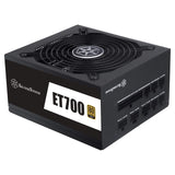 Silverstone SST-ET700-MG - Fuente de alimentación Strider Essential 700W, ATX, Modular, 80Plus Gold, Baja sonoridad 140mm
