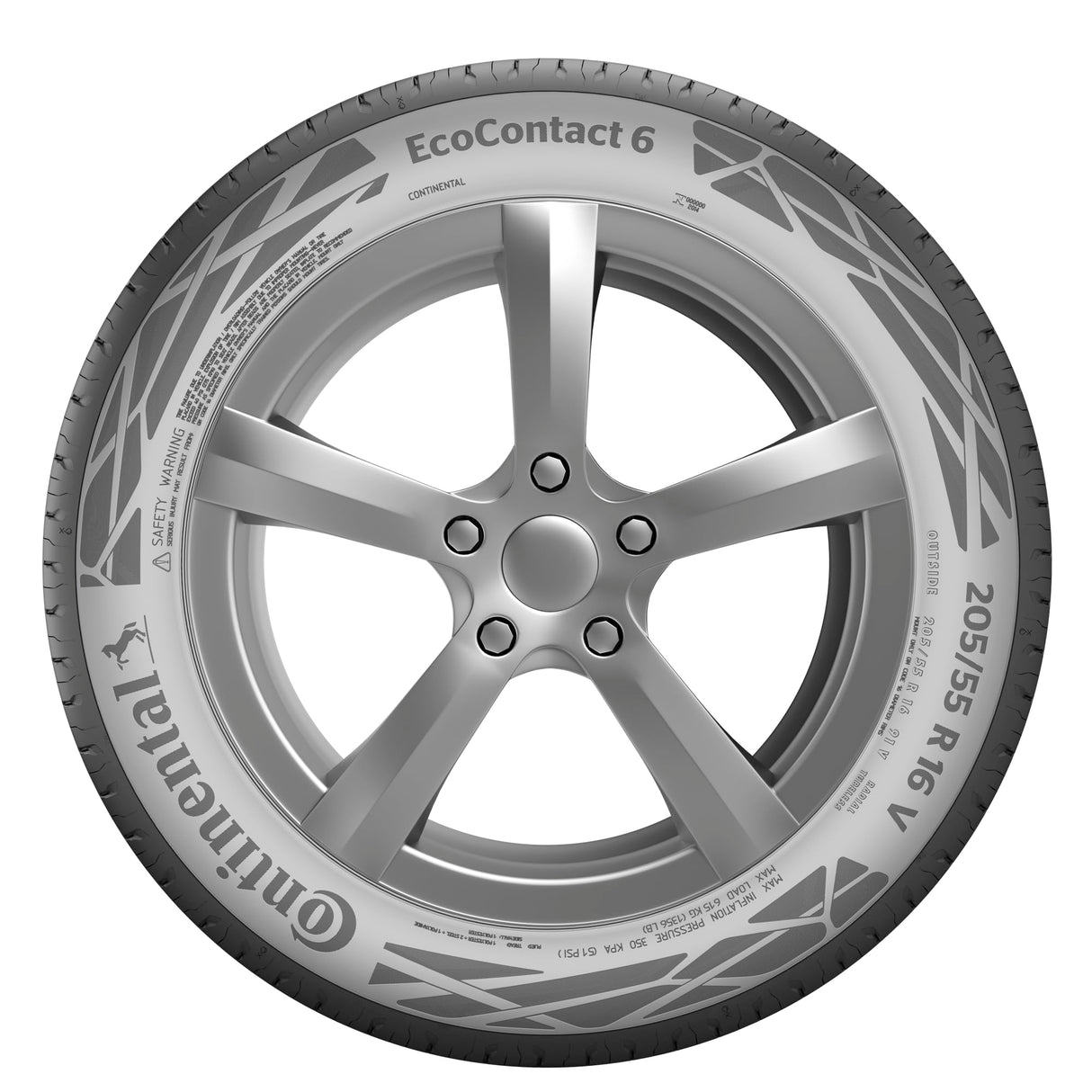 CONTINENTAL - EcoContact 6-315/30 R 22-107Y/A/A/75dB - Neumáticos de verano