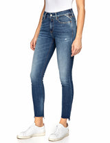 REPLAY Lucia, Jeans Mujer, Azul (009 Azul Medio), 27W / 30L