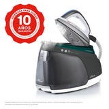 Polti La Vaporella XT120C, Plancha de Vapor con Caldera, 8,5 Bar de Presión, Función Eco, Autonomía Ilimitada, 1,5 L de Capacidad, Potencia 2350 W, Pulso de Vapor 600 g, Turquesa y Gris