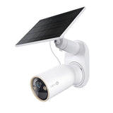 Tapo C460 Kit Solar Cámara de Vigilancia Exterior Starlight Color Visión Nocturna Dual Banda WiFi Base Magnética Grabación MicroSD Cifrada Detección de IA Batería de 10000 mAh, Cámara 4K 8MP
