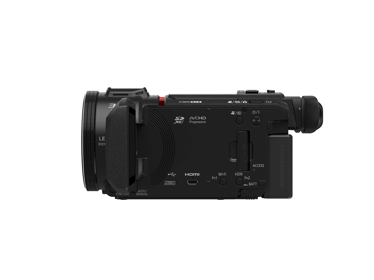 Panasonic HC-VXF1EB-K - Videocámara 4K con lente LEICA Dicomar, color negro