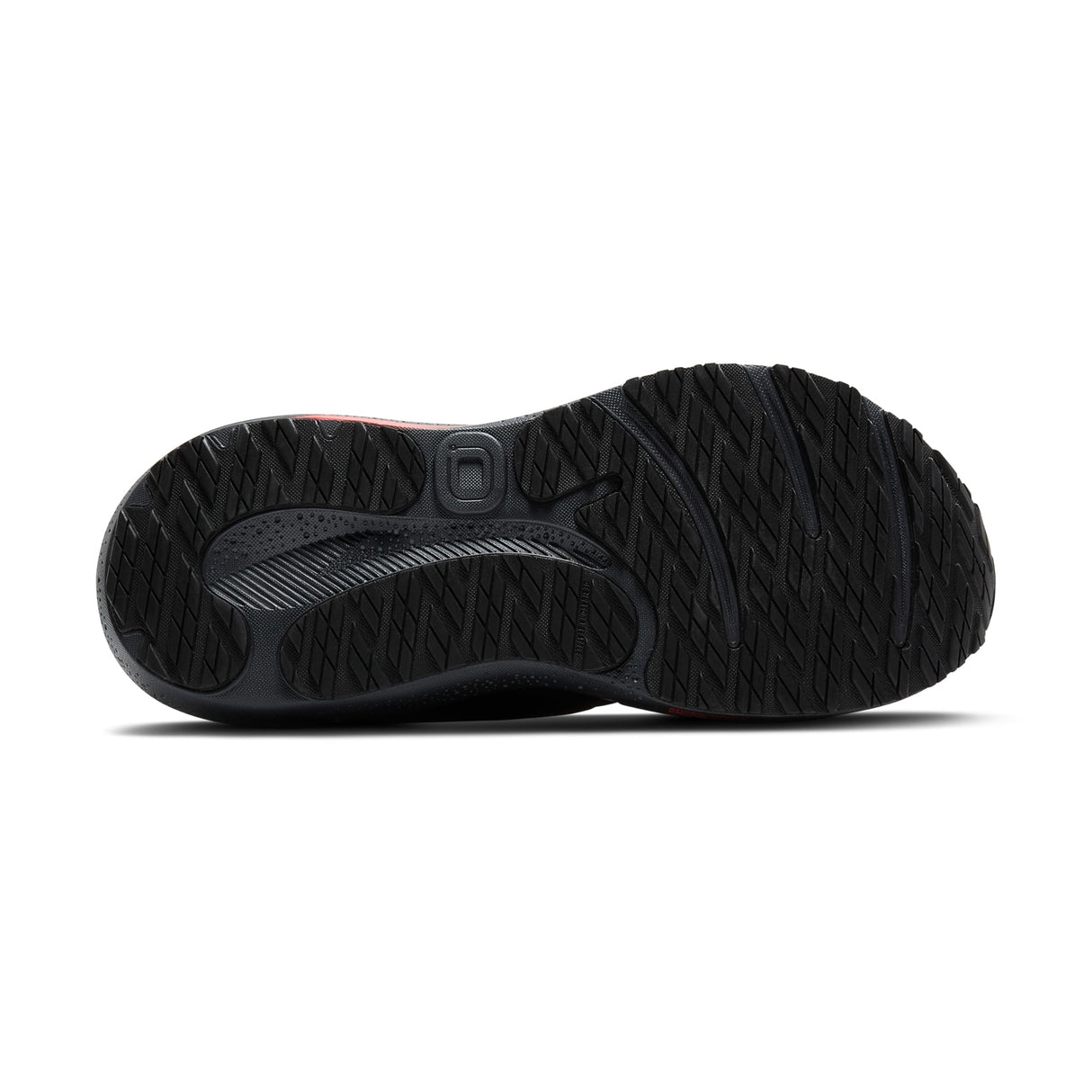 BROOKS Adrenaline GTS 24 Weatherized, Sneaker Mujer, Negro/Ébano/Coral Intenso, 42 EU