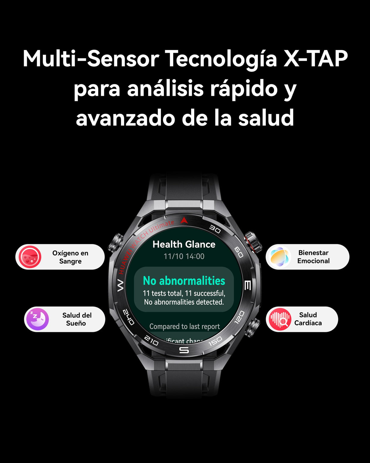 HUAWEI Watch Ultimate 2, Reloj Inteligente GPS, Metal Líquido a Base de Circonio, Buceo de hasta 150 Metros, Comunicación Subacuática Basada en Sonar, Monitoreo de Salud Preciso, eSIM, Azul