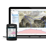 TwoNav Roc + Pulsómetro Pecho, GPS con Pantalla 2.7 Pulgadas para MTB, Ciclismo, Gravel o bikepacking con mapas incluidos. Color Turquesa