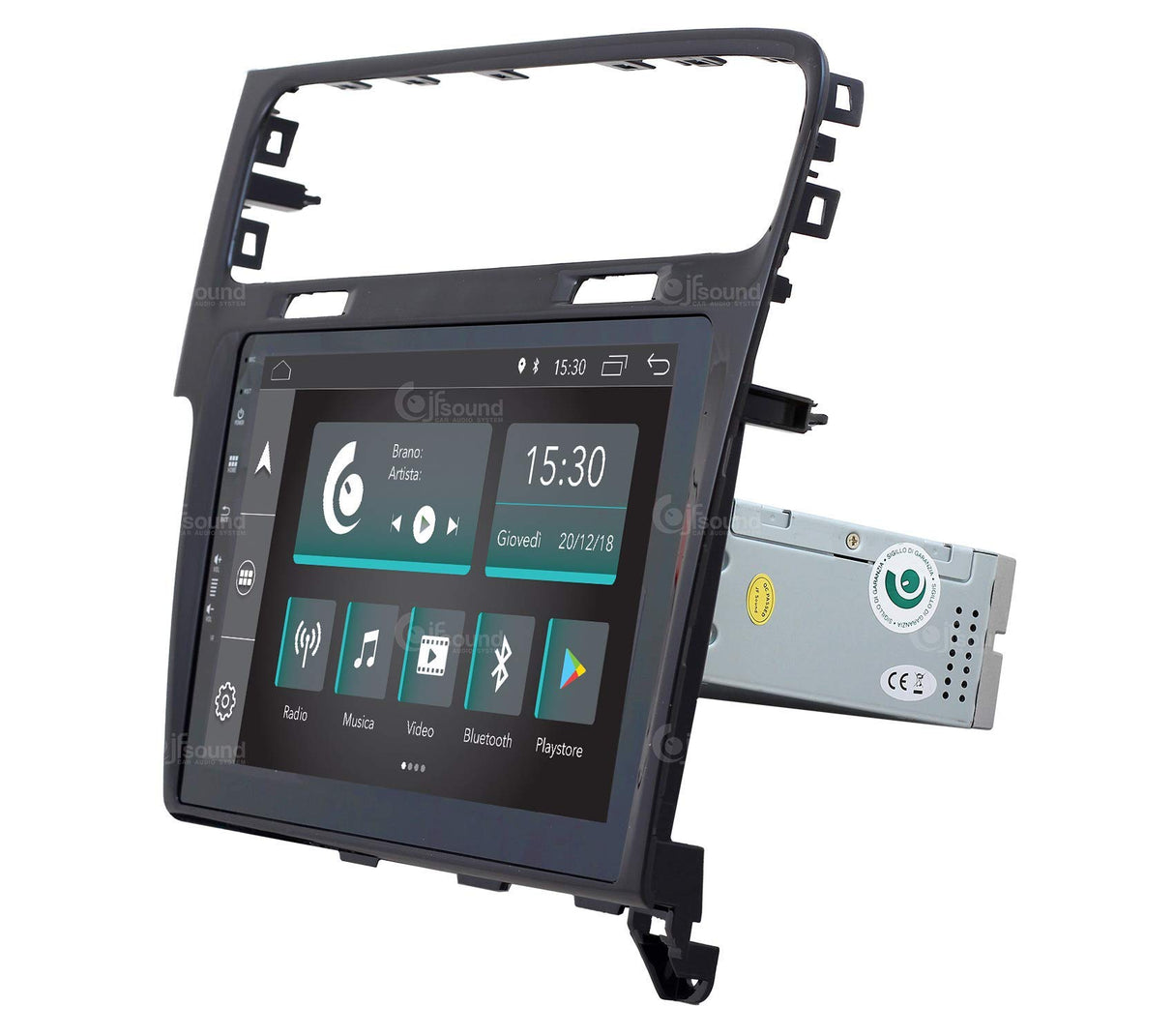 Radio de Coche Personalizada Golf 7 Android GPS Bluetooth WiFi Dab USB Full HD Touchscreen Display 10”