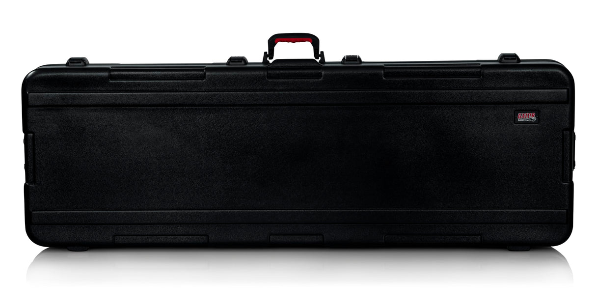 Gator Cases Frequent Flyer TSA - Estuche para teclado de polietileno moldeado ATA con ruedas para teclados extraprofundos de 88 notas (GTSA-KEY88D)