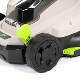 Murray Cortacésped Inalámbrico 20V Li-Ion con Motor de Inducción 2900/min MU-BAT-LM33-KIT – Ancho de Corte de 33 cm, Recogedor de Césped de 32L – 5 Niveles – Mulching, Trasera, Recogedor