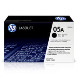 HP 05A CE505A, Negro, Cartucho Tóner Original, de 2.300 páginas, para impresoras HP LaserJet P2035, P2055, P2030, P2050, P2055D y P2055DN