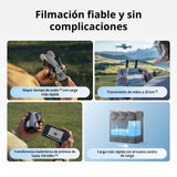 DJI Mini 5 Pro Fly More Combo with DJI RC 2 and DJI Care 1 Year, 4K Drone for Beginners, Camera Drone, 1 Inch CMOS, Obstacle Detection, ActiveTrack 360°, C0