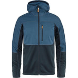 FJALLRAVEN 82257-534-555 Abisko Trail Fleece M Sweatshirt Men's Indigo Blue-Dark Navy M