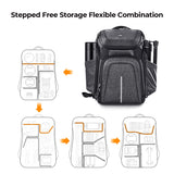 K&F Concept Multifuncional Mochila para Cámara Profesional Mochila de Fotografía, 25L+1.5L Expansión Bolsa para Cámara con Cubierta para Lluvia Antirrobo, Compartimiento para Portátil de 16 Pulgadas