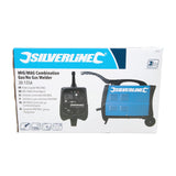 Silverline 380736 MIG/mag Combinación Soldador de Gas 30-135A