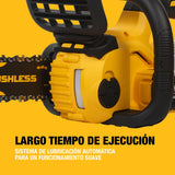 DEWALT Motosierra Compacta Sin Escobillas 18V XR, Espada de 30 cm, Sin batería ni cargador, DCM565N-XJ