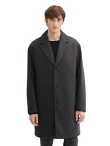 TOM TAILOR Denim Chaqueta para Hombre, 10617 – Black Grey Melange, M