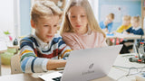 LEXIBOOK, LAPTAB® 10, Portátil con Pantalla táctil, Diseñado para Toda la Familia, Contenido Educativo y Divertido, Powered by Android™, Control Parental, Ultrafino y Ligero, LT10ES