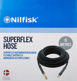 Nilfisk Manguera Superflex 15M - Pieza de Repuesto Original Hidrolimpiadoras (128500084)