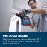 Bosch Professional 18V System martillo perforador a batería GBH 18V-18 X (ONECHUCK, incl. L-BOXX 136)