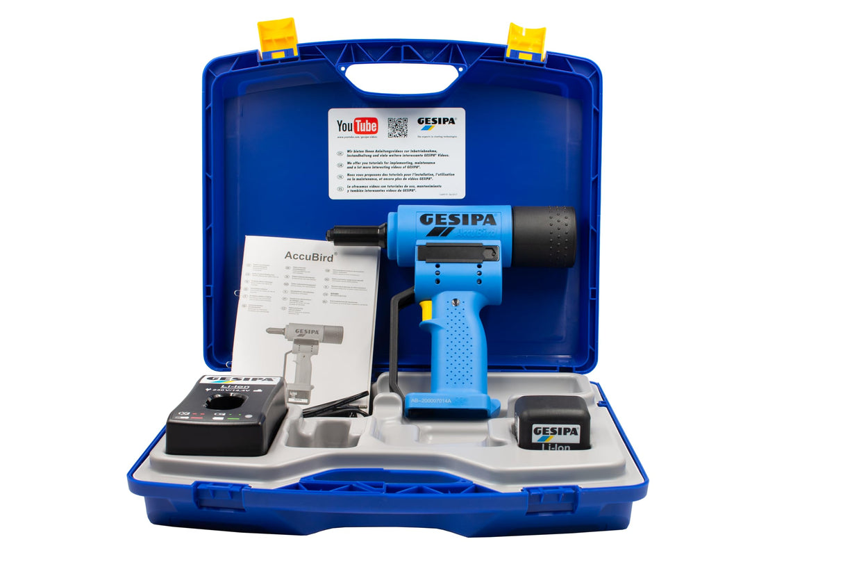 Gesipa 7250037.0 - Remachadora a bateria accubird 14,4V
