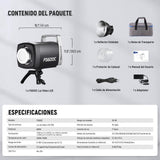 NEEWER Pro 600W RGB LED Video Luz App/2,4G/DMX Control, 2500-7500K 52500lx/m COB Luz Continua Iluminación Foco, CRI95+/TLCI97+ Foco Luz con Bolsa para Fotografía Estudio Grabación Streaming, FS600C