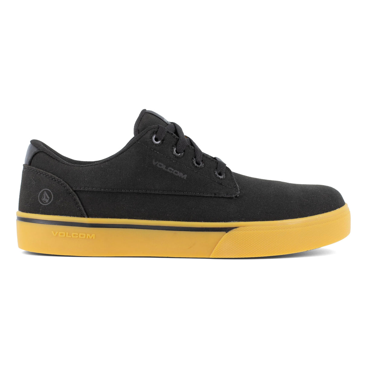 Volcom Work Linea True, Nero, puntale composito