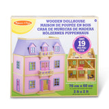 Melissa & Doug Casa de muñecas de Madera de Varios Pisos