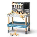 ROBUD Banco de Trabajo de Madera para niños con Herramientas y Accesorios