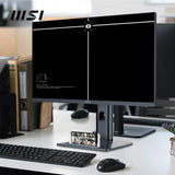 MSI Pro MP273QP E2 Monitor Profesional WQHD de 27", Panel IPS 2560 x 1440, 100Hz, 4ms, Panel IPS 2560 x 1440, 100Hz, 400 nits, Anti-Glare, Altavoces Integrados, Negro