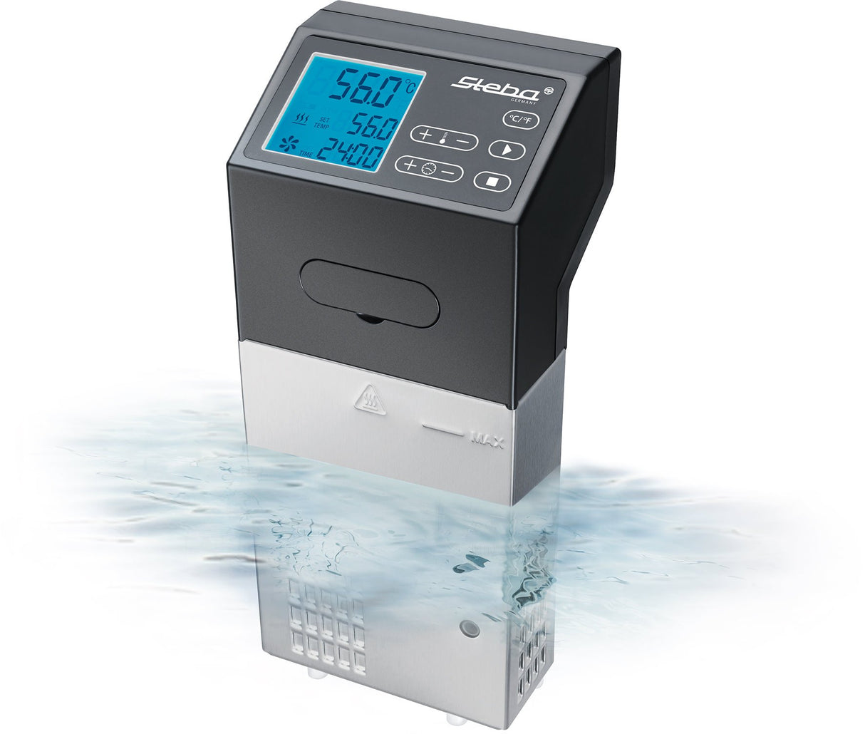Steba SV 100 Professional, 1500 W, Acero Inoxidable/Negro