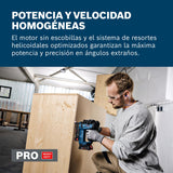Clavadora para madera a batería GNH 18V-35 con Bosch Professional 18V System (bajo retroceso, motor Brushless sin escobillas, incl. gancho para el cinturón, L-BOXX 136)