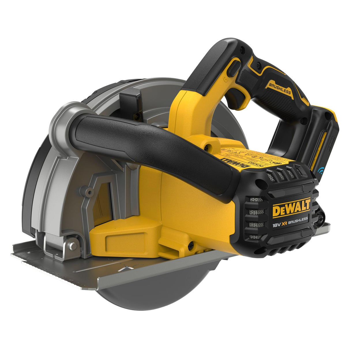 DEWALT Sierra Circular XR 18V para Corte de Metal, Motor sin Escobillas, Disco de 184mm, No incluye Batería ni Cargador, DCS383N-XJ