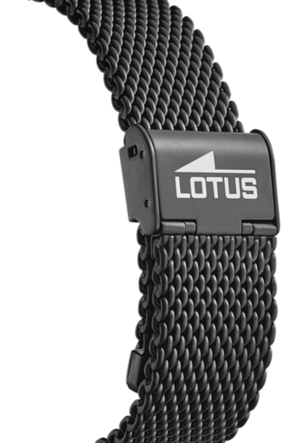 LOTUS Reloj Hombre 18700/2 Chrono Caja de Acero Inoxidable 316l Negro Correa de Acero Inoxidable 316l Negro