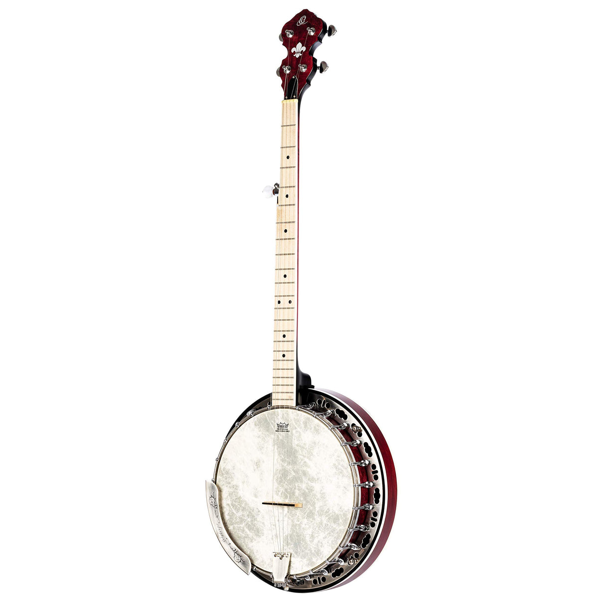 ORTEGA Falcon Series Banjo - Fade Red + Gigbag, OBJE400TFR