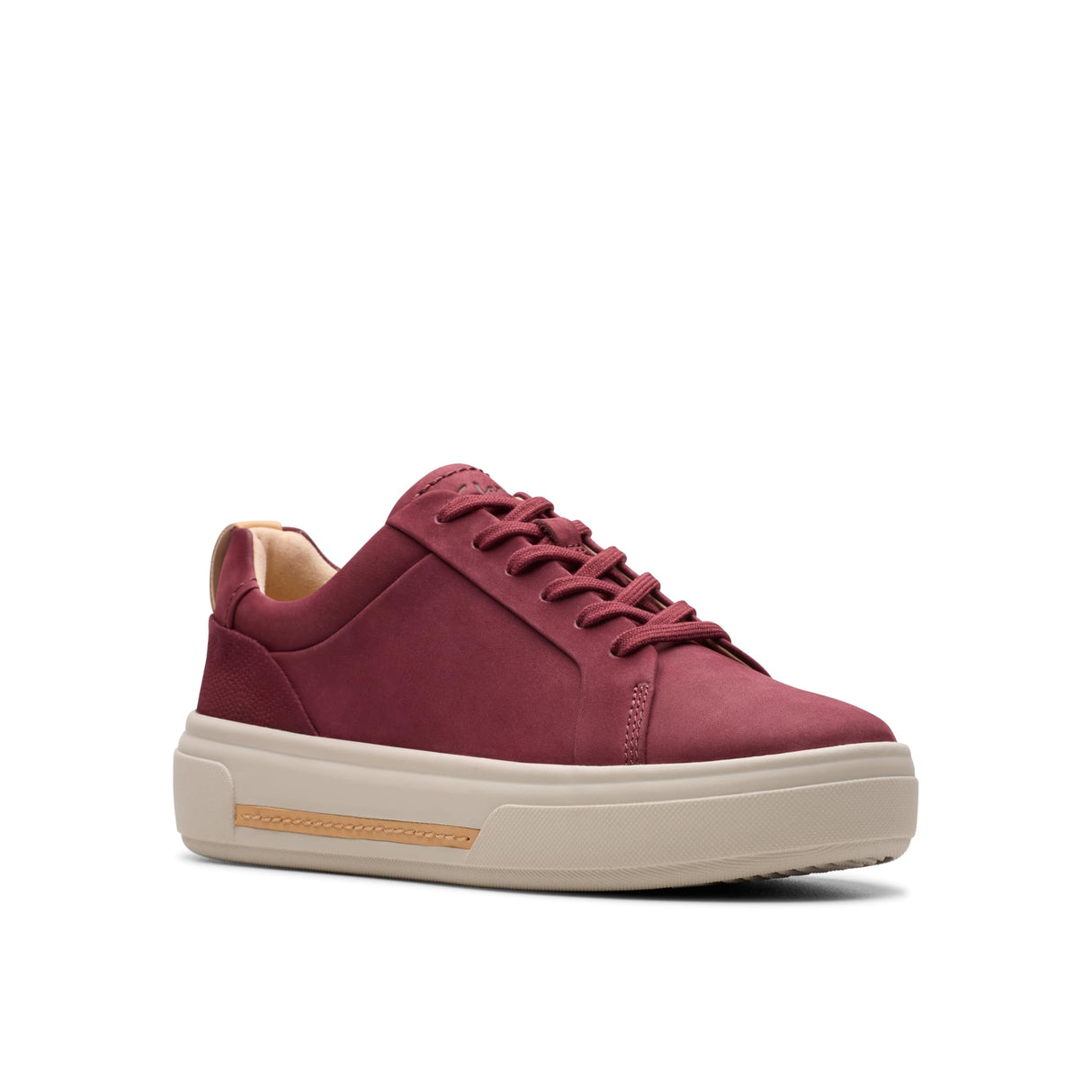 Clarks Hollyhock Walk, Zapatillas Mujer, Burgundy, 38.5 EU