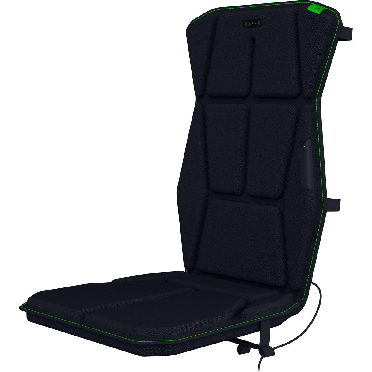 Razer Freyja Sensa - Cojín para Juegos (tecnología háptica de Alta definición (HyperSpeed Wireless y Bluetooth, para sillas de Juegos y de Oficina, ecualización háptica Mediante Synapse),