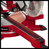 Einhell TE-SM 2131 Dual -Ingletadora telescópica dual Profesional, 1600 W, 230 V, función de arranque suave (ref. 4300860)