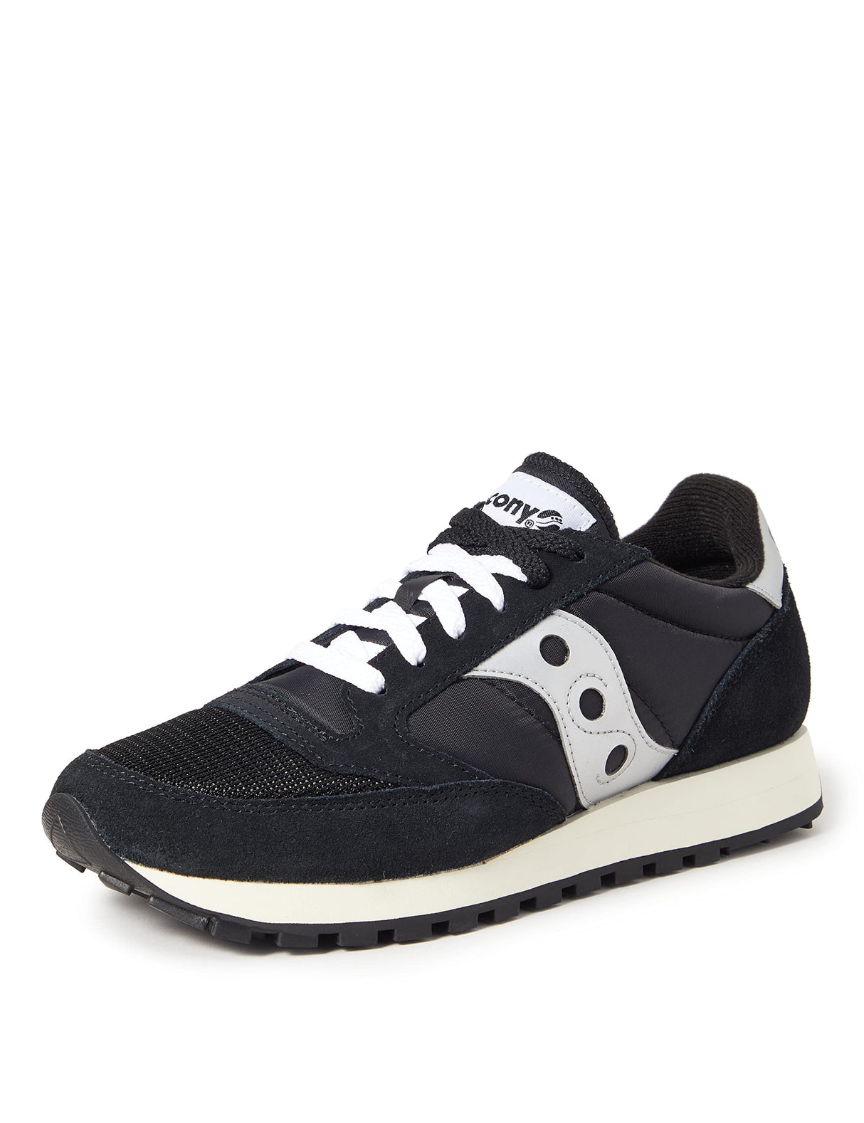 Saucony Jazz Original Vintage, Scarpe da ginnastica Uomo, Black Silver White, 40 EU