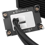 SilverStone Technology SST-XE360-4677, Disipador líquido multiuso triple de 120mm y alto rendimiento para Intel LGA4677