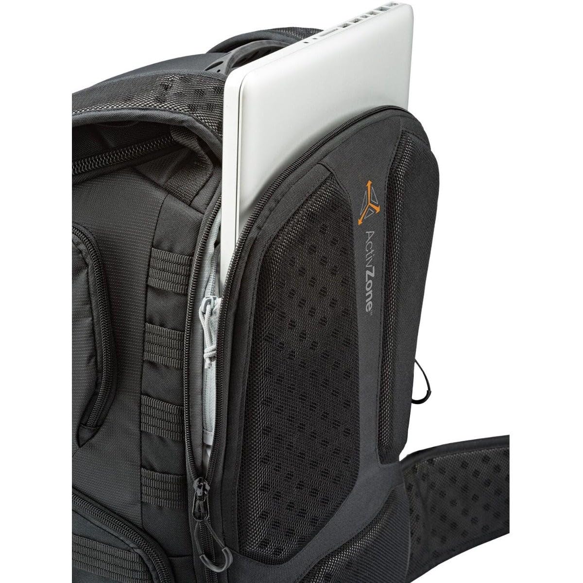 Lowepro ProTactic 350 AW II versión previa,Mochila Modular con Tejidos Reciclados para Macbook, Portátil hasta 13 pulg., para Cámara Profesional, CSC y Drones, LP37176-GRL, Negro