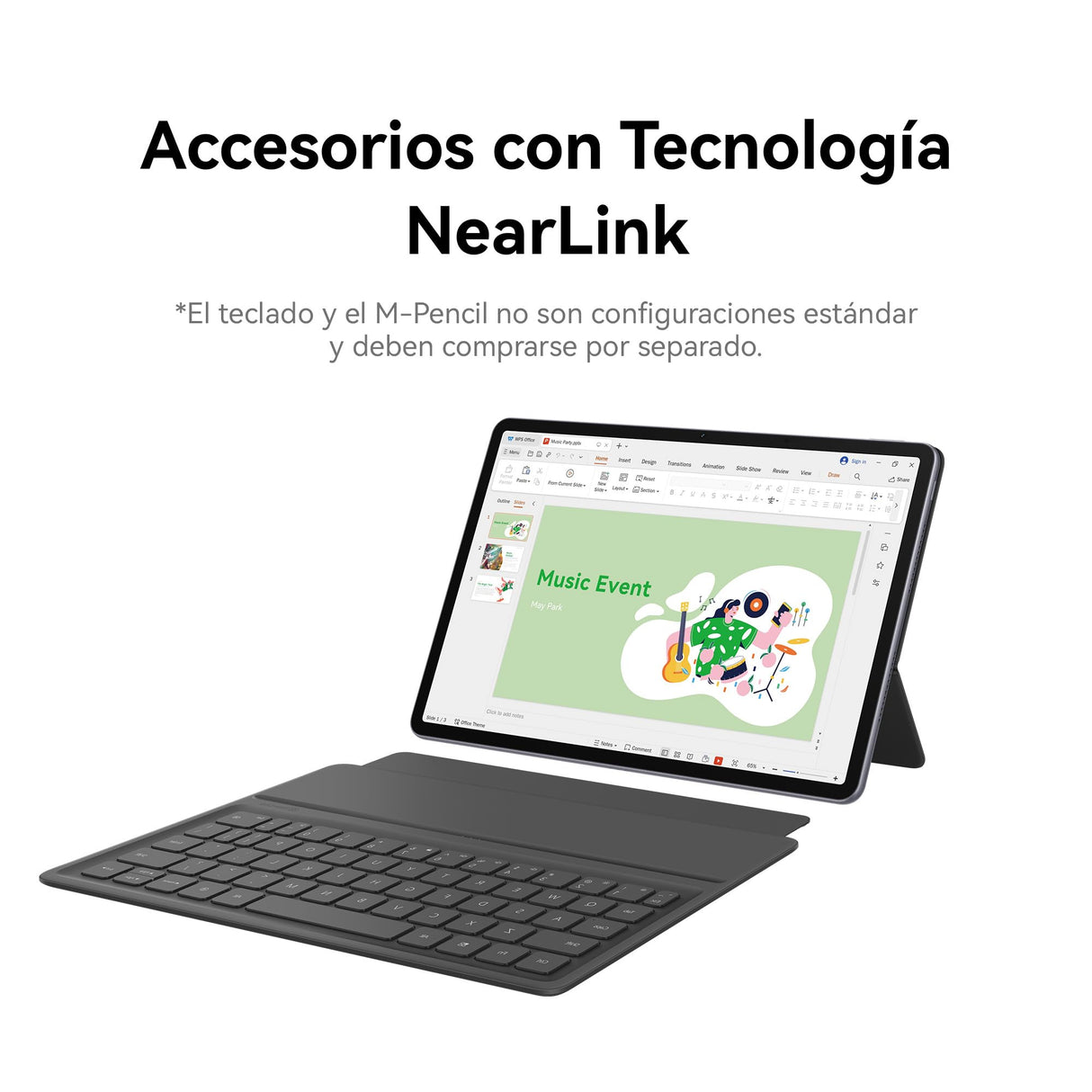HUAWEI MatePad 11,5″S Tabletas, Pantalla PaperMatte de 11,5 Pulgadas 2.8K, Alta Frecuencia de Actualización de 144 Hz, 8GB+256GB, Notes, GoPaint, WiFi 6, Antena NearLink, Batería de 8,800 mAh