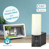 Nedis SmartLife Outdoor Camera | Wi-Fi | Ambient Light | Full HD 1080p | IP65 | Cloud Storage (Optional) / microSD (Not Included) / Onvif | with Motion Sensor | Night Vision | Android™ / iOS