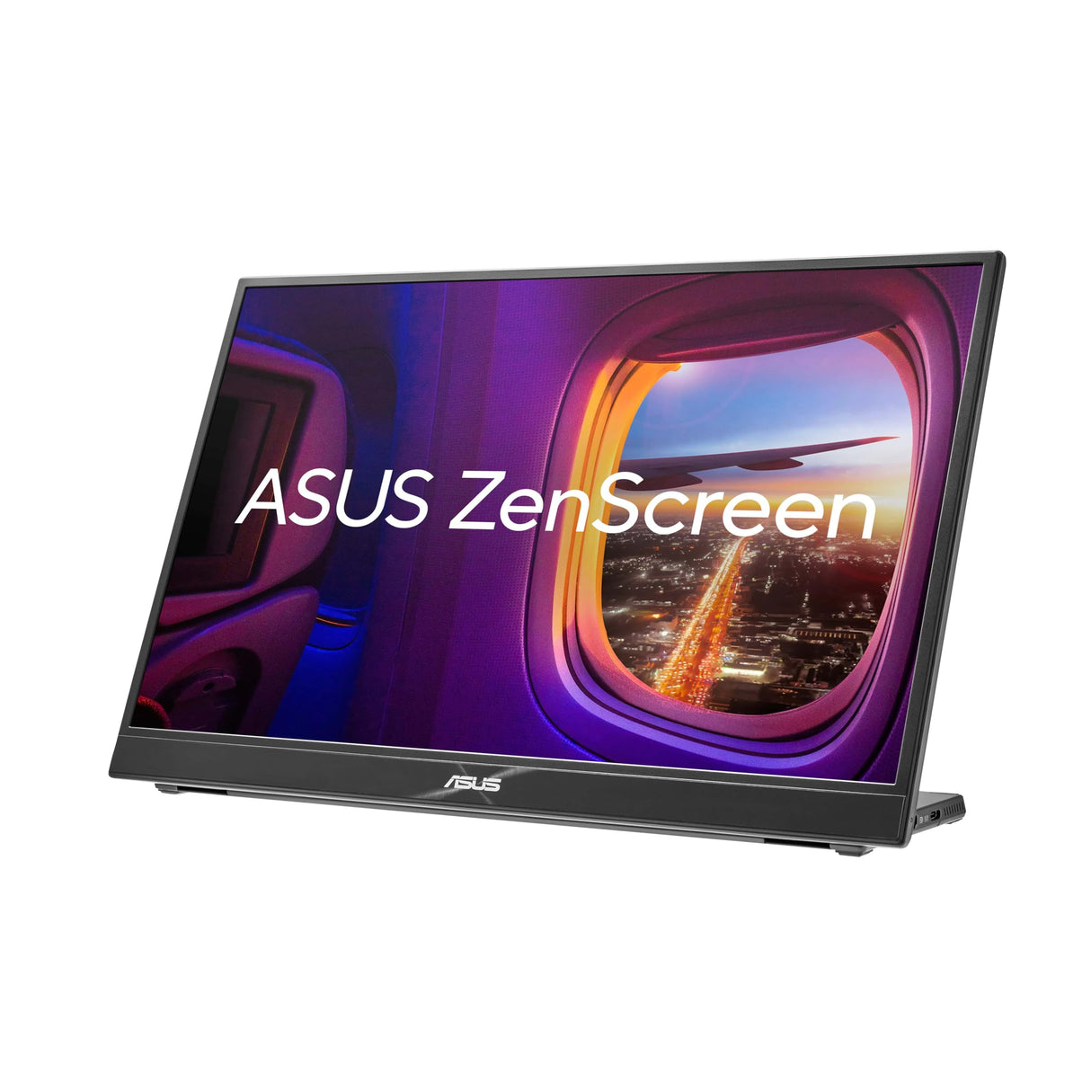 ASUS Monitor portátil ZenScreen MB16QHG 16" (IPS 16:10 WQXGA , frecuencia de actualización de 120 Hz, DisplayHDR 400, 100% DCI-P3, trípode, USB Type-C, HDMI, baja luz azul, certificado FSC Mix)