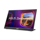 ASUS Monitor portátil ZenScreen MB16QHG 16" (IPS 16:10 WQXGA , frecuencia de actualización de 120 Hz, DisplayHDR 400, 100% DCI-P3, trípode, USB Type-C, HDMI, baja luz azul, certificado FSC Mix)